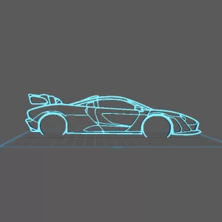 McLaren - Senna Wall Art
