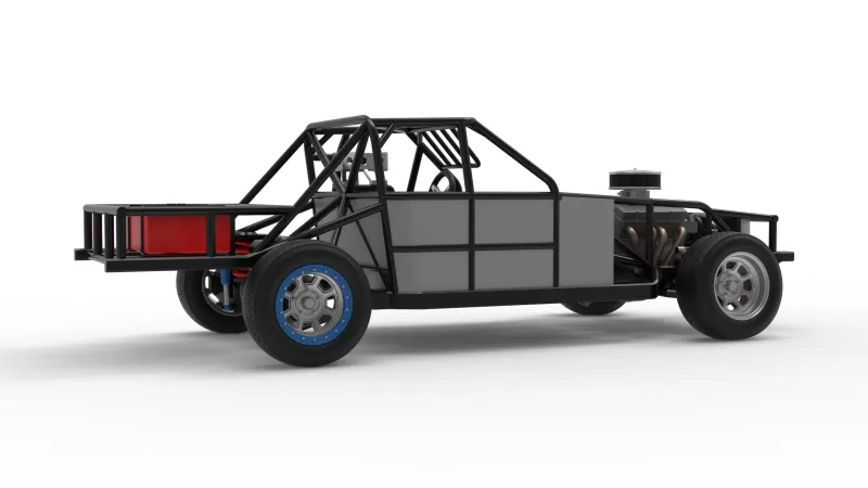 IMCA Stock car Base Scale 1:25 - Model preview 21