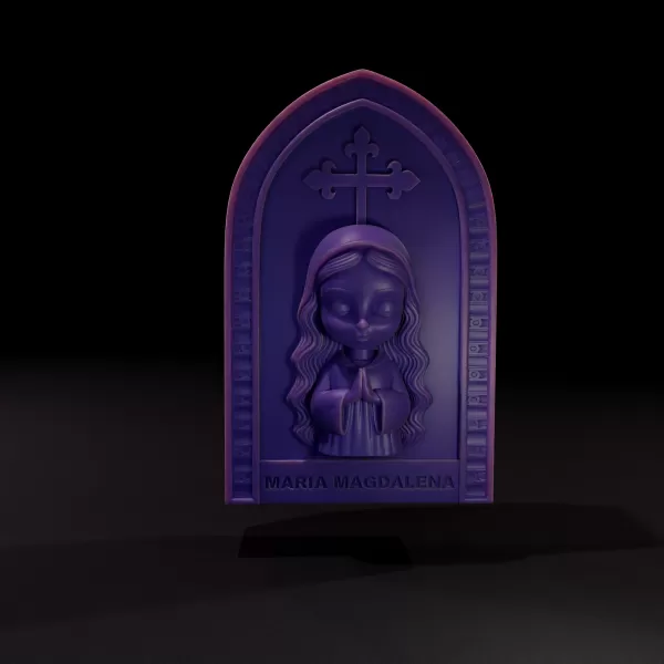 María Magdalena Chibi - Modelo 3D Imprimible - Model preview 2