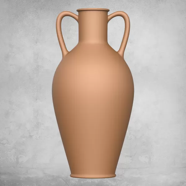 Pottery Vessel 02 - Model preview 1
