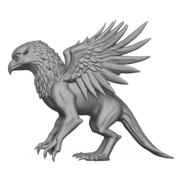 Griffin 3D Print Model - Model preview 3