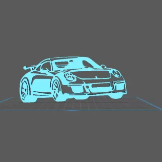 Porsche - GT3 Wall Art