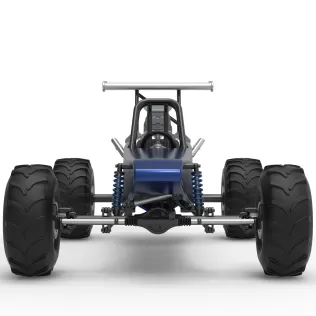 Vintage Mud dragster Scale 1:25 - Model thumbnail 7