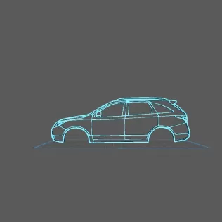 Hyundai - Veracruz 2007 Wall Art