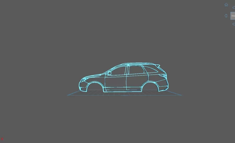 Hyundai - Veracruz 2007 Wall Art - Model preview 1
