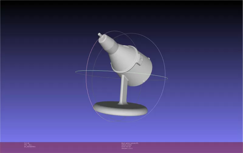 Gemini Capsule Printable Board Game Scale Space Race Micro Minia - Model preview 4