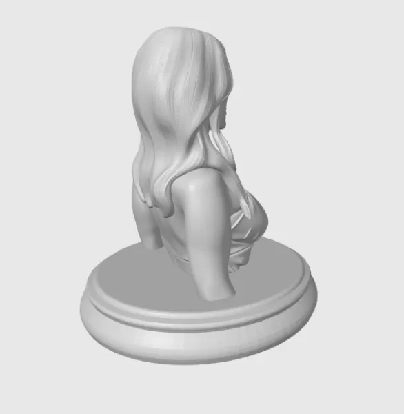Salma Hayek 3D Bust Print - Model preview 4
