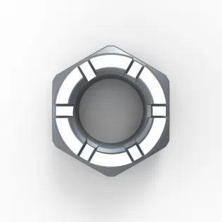 Castle Nut - Model thumbnail 3