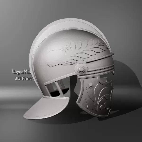 Roman Legionary Helmet - Model preview 3