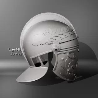 Roman Legionary Helmet - Model thumbnail 3