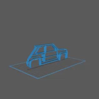 Renault - Turbo 2 Classic Wall Art - Model thumbnail 1
