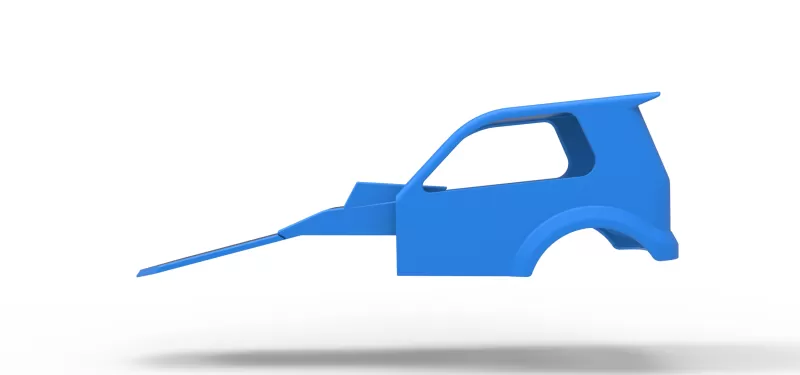 Shell of New Zealand Superstock car Version 3 Scale 1:25 - Model preview 7