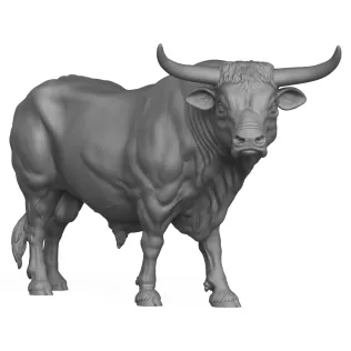 3D Printable Big Bull