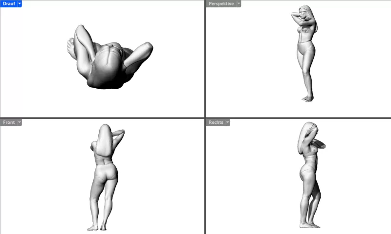 Honeymoon Lady - Model preview 2