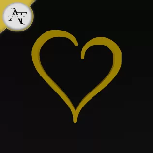 Simple Heart Symbol - 2D Art