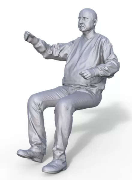 Figure for ship model or Truck - Model preview 1
