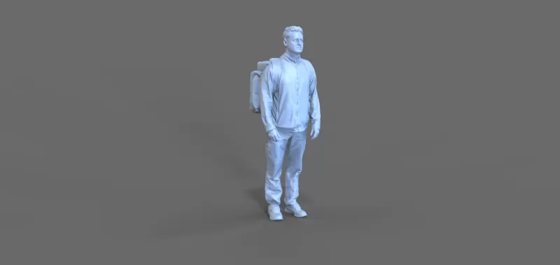 Paramedic figure - Model preview 1