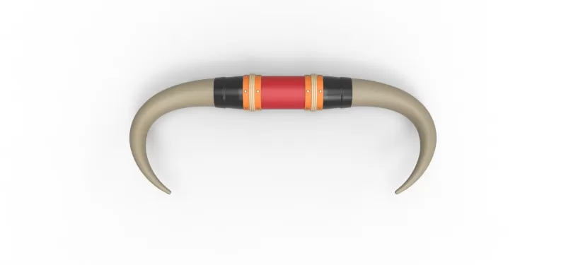 Bull horns for car ot truck Version 4 Scale 1:25 - Model preview 5