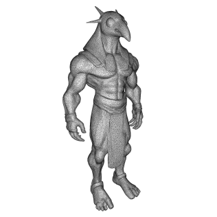 Alien & Fantasy Character Pack (10) — High-Poly Kitbash Bundle - Model thumbnail 3