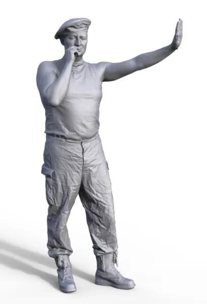 Russian soldier - Model preview 1