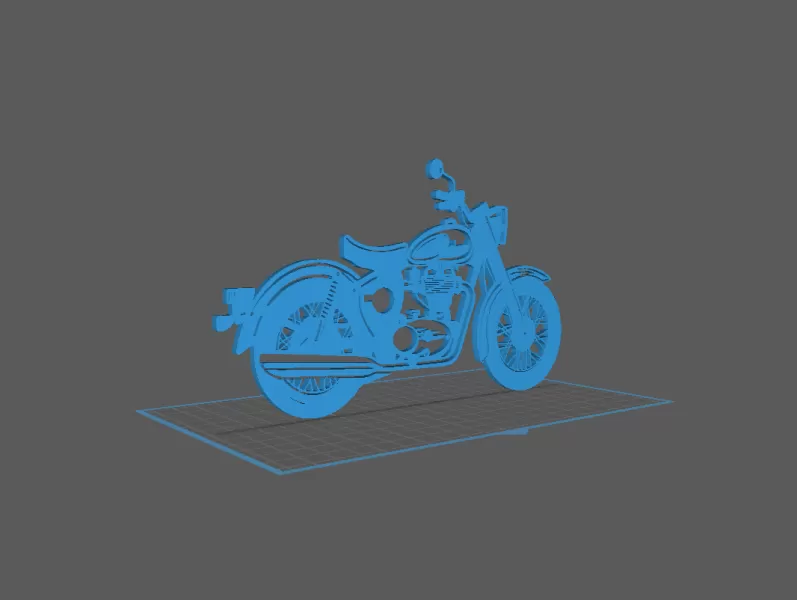 Royal Enfield - Meteor Wall Art - Model preview 2