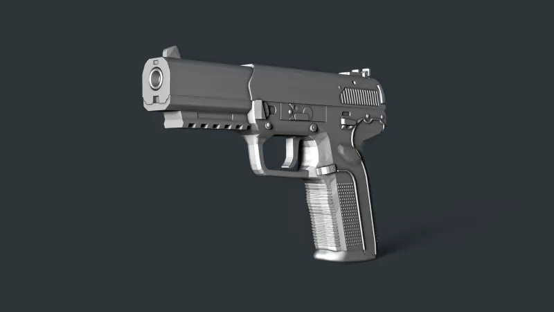 Five Seven Pistol RoZ - Model preview 3