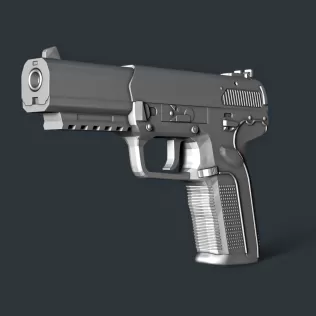 Five Seven Pistol RoZ - Model thumbnail 3