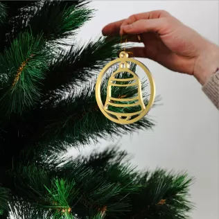 7 pcs. Christmas Ornaments, Mini Bundle Tree Decoration - Model thumbnail 3