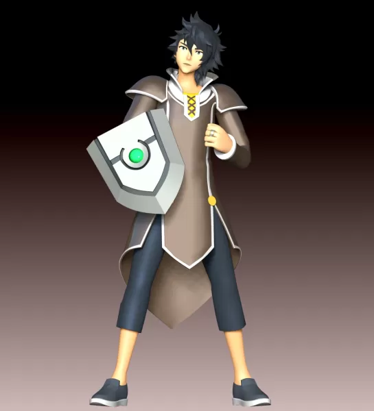 Naofumi Iwatani Fan Art - Model preview 7