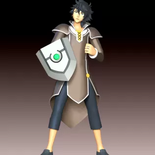 Naofumi Iwatani Fan Art - Model thumbnail 7