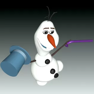 Olaf Frozen - Model thumbnail 7