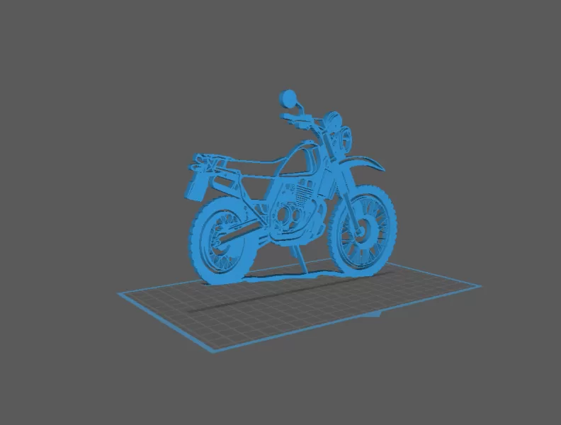 Yamaha - XT 500 Wall Art - Model preview 2