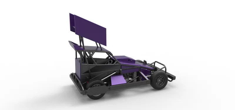 New Zealand Superstock car Version 4 Scale 1:25 - Model preview 20