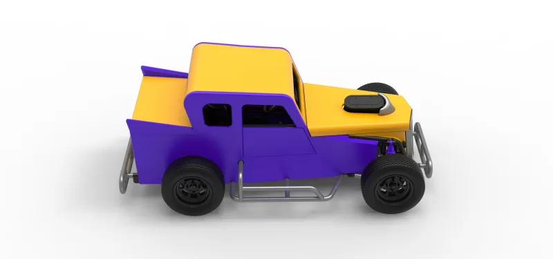 Dwarf car Version 2 Scale 1:25 - Model preview 23