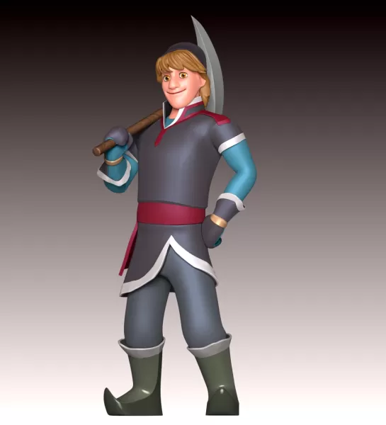 Kristoff Frozen - Model preview 3