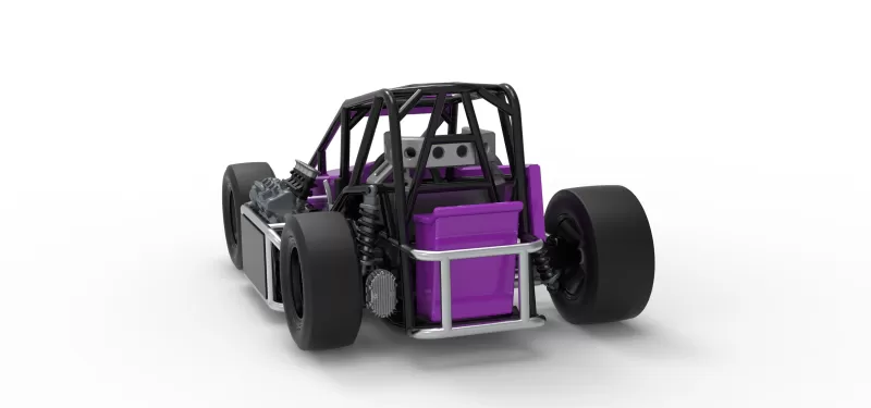 Three Quarter Midget Scale 1:25 - Model preview 14