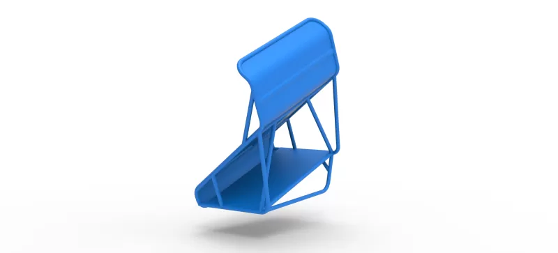 Wing of BriSCA Formula 1 Stock Car Version 2 Scale 1:25 - Model preview 2