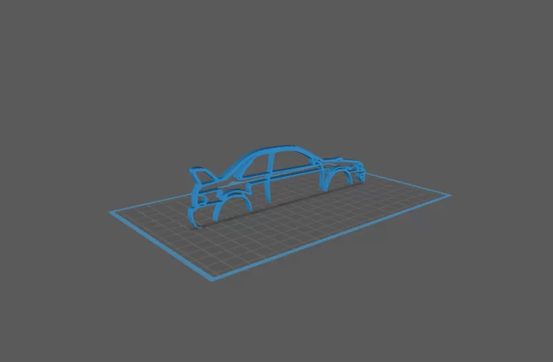Mitsubishi - Lancer EVO - Model preview 1