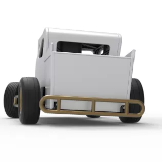 Dwarf car while turning Version 2 Scale 1:25 - Model thumbnail 15