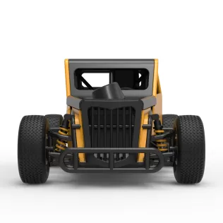 Dwarf car Scale 1:25 - Model thumbnail 7