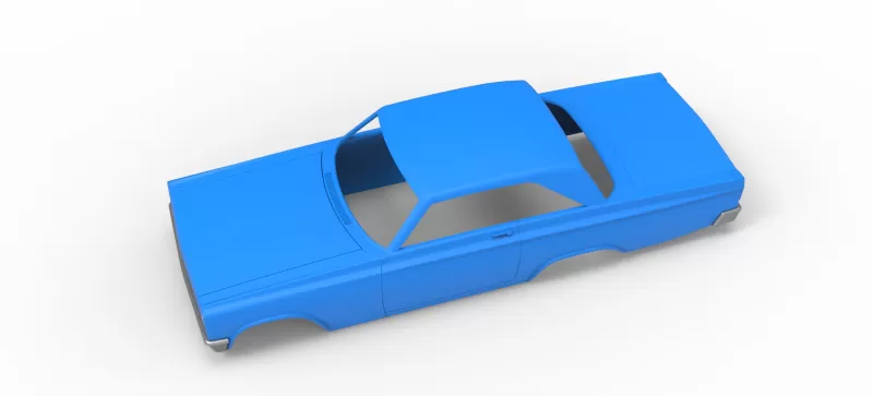 Shell of Gasser Version 2 Scale 1:25 - Model preview 2