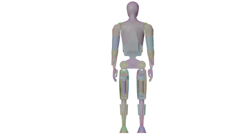 Optimus Gen tesla robot Advanced Humanoid Robot - Model preview 13