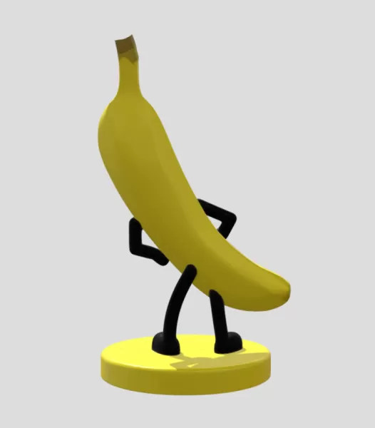 Dancing Banana Stand - Model preview 4