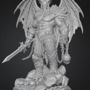 vorthak abyss warden - Model thumbnail 3