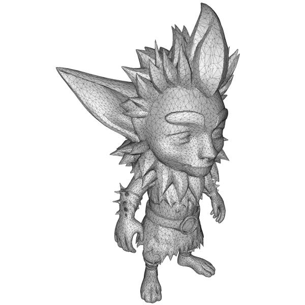 Forest Folk Collection – 10 High-Poly Kitbash Characters - Model preview 7