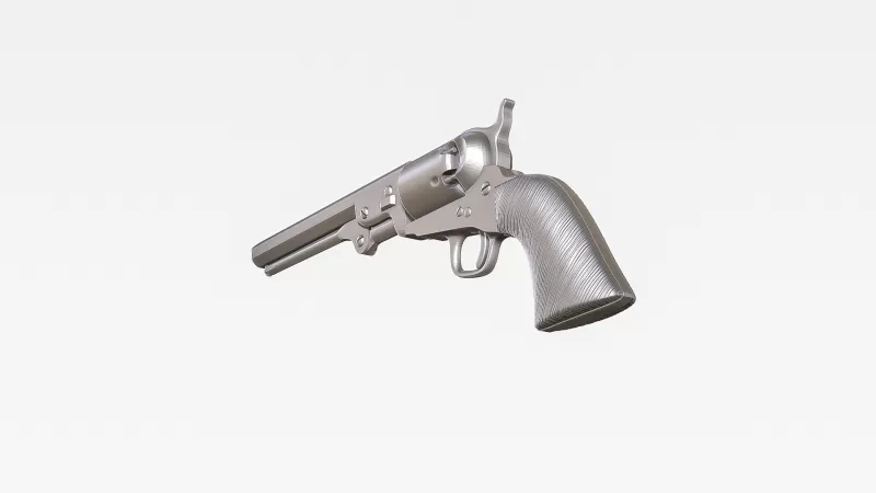 Colt Navy 1851 #RoZ - Model preview 5