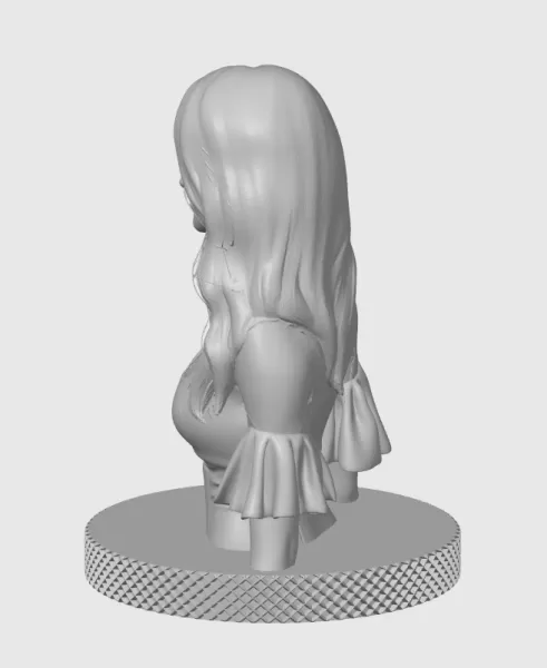 Penélope Cruz 3D Bust Print - Model preview 6