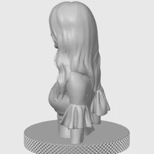 Penélope Cruz 3D Bust Print - Model thumbnail 6