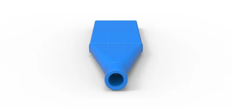 NASCAR Boom Tube Exhaust Version 2 Scale 1:25 - Model preview 10