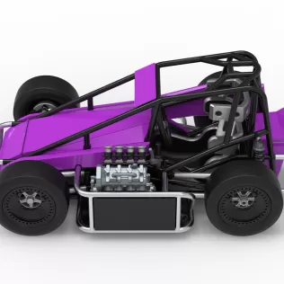 Three Quarter Midget Scale 1:25 - Model thumbnail 10